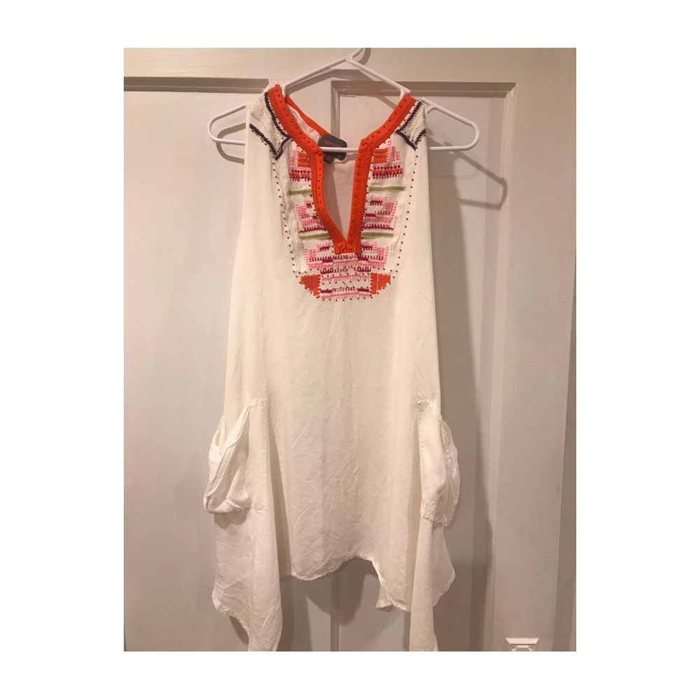 BeadedSwimsuit cover up